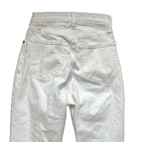 Abercrombie & Fitch Curve Love High Rise Ankle Straight Jeans Size 23 or 000 - Picture 4 of 7